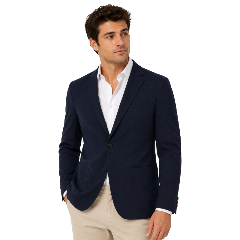 Guess Men's Blazer Navy Jacket