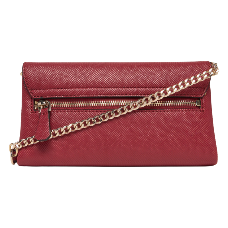 Guess Women's Noelle II Mini Crossbody Shoulder Bag Garnet Red