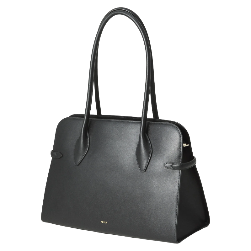 Furla Women's Goccia L Dome Handbag Black