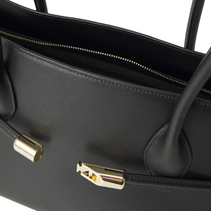 Furla Women's Goccia L Dome Handbag Black