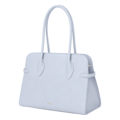 Furla Women's Goccia L Dome Handbag Nuvola Blue