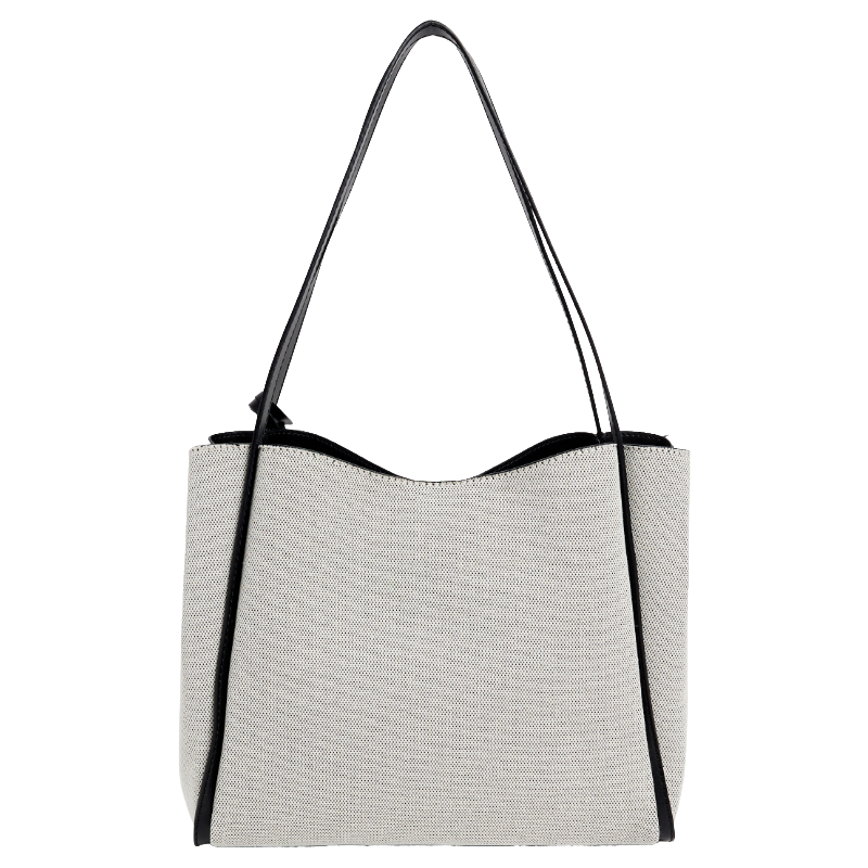 Guess Nicolette Girlfriend Tote Bag Natural/Black