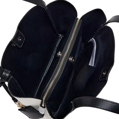 Guess Nicolette Girlfriend Tote Bag Natural/Black