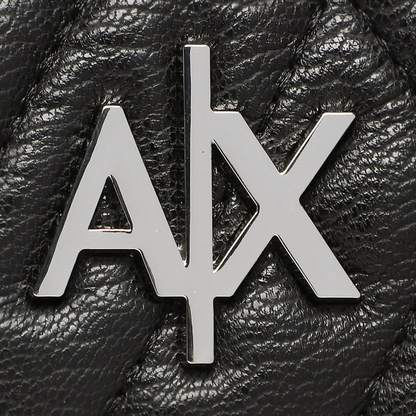 Armani Exchange Camera Case Messenger Crossbody Bag Black