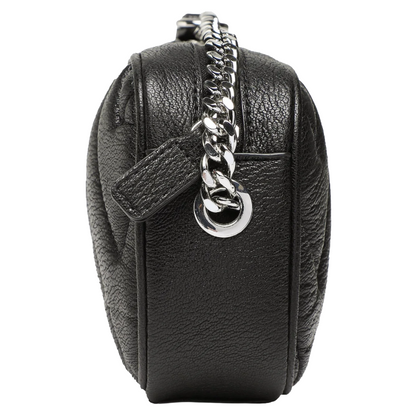 Armani Exchange Camera Case Messenger Crossbody Bag Black