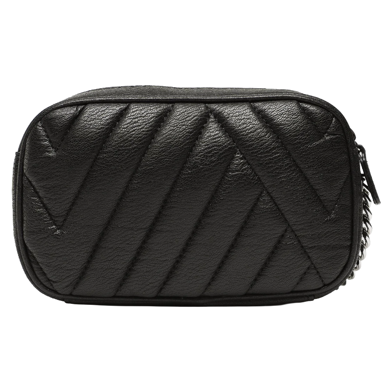 Armani Exchange Camera Case Messenger Crossbody Bag Black
