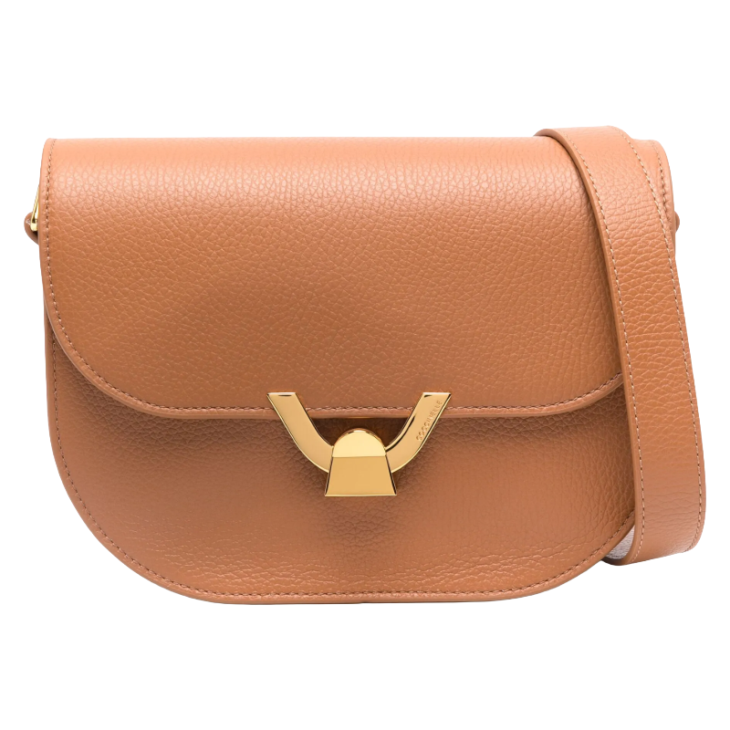 Coccinelle Women's Dew Handbag Brown Leather