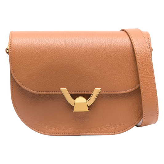 Coccinelle Women's Dew Handbag Brown Leather