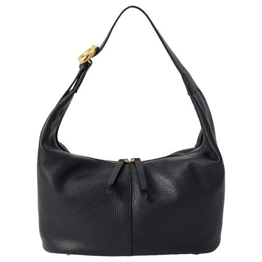 Coccinelle Fernanda Leather Handbag Midnight Blue