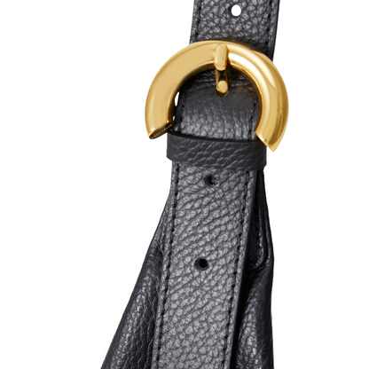 Coccinelle Fernanda Leather Handbag Midnight Blue