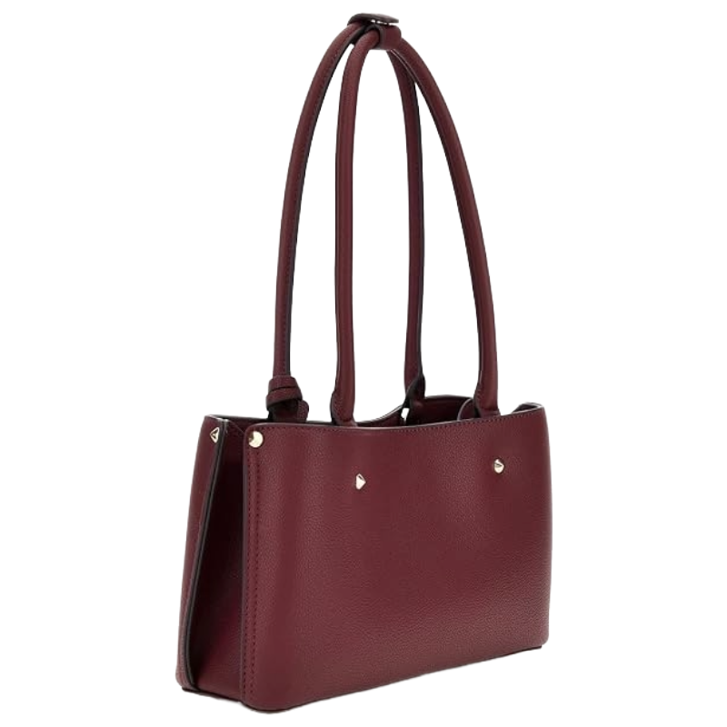 Guess Women's Meridian II Shoulder Handbag Wine Red