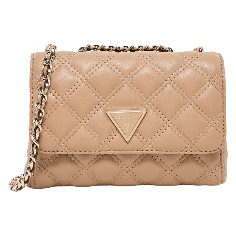 Guess Giully II Mini Crossbody Shoulder Bag Beige