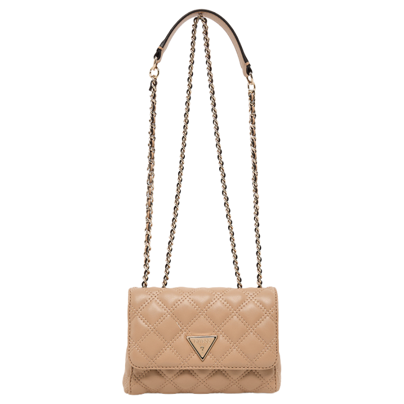 Guess Giully II Mini Crossbody Shoulder Bag Beige