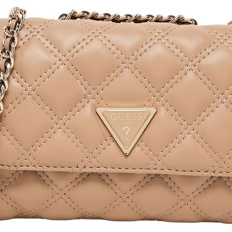 Guess Giully II Mini Crossbody Shoulder Bag Beige