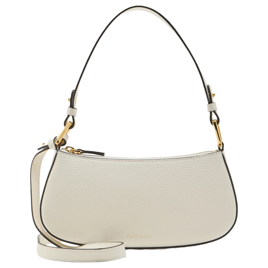 Coccinelle Women's Merveille Shoulder Handbag White