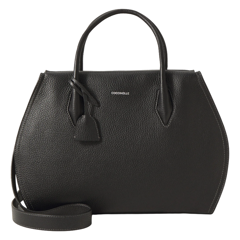 Coccinelle Women's Lord Leather Handbag Black
