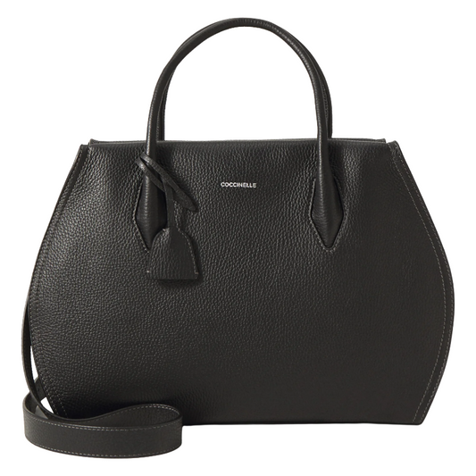 Coccinelle Women's Lord Leather Handbag Black