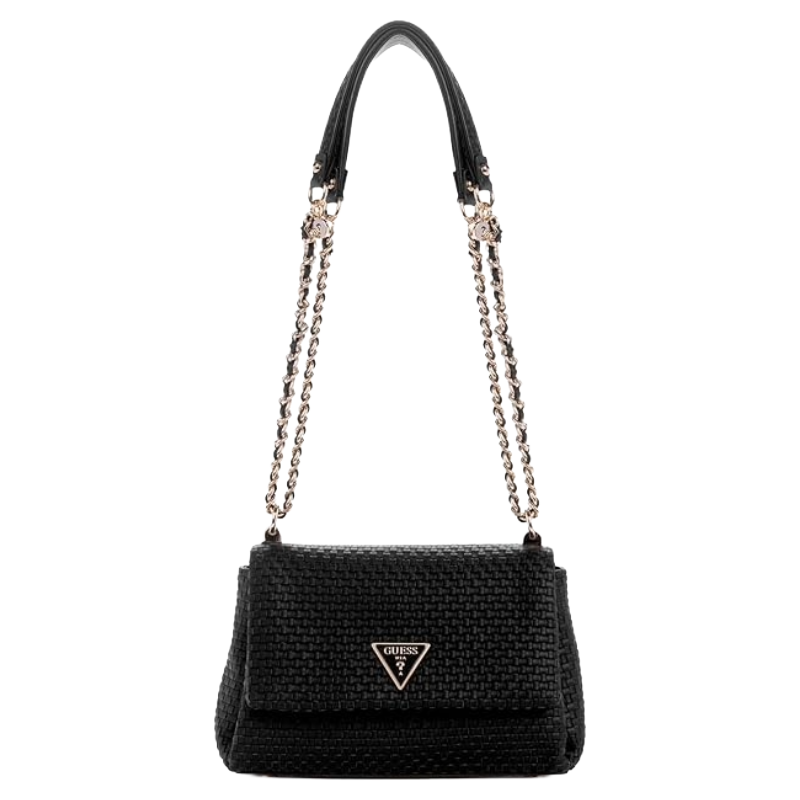 Guess Etel Women's Crossbody Flap Bag Black