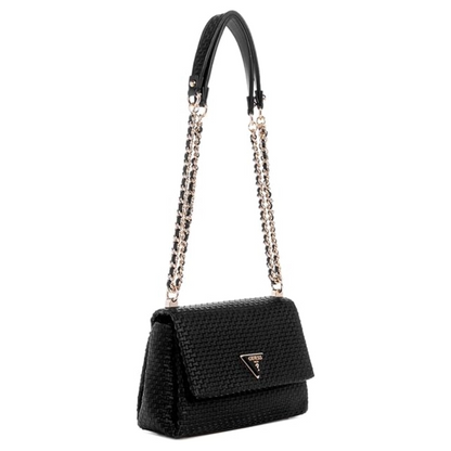 Guess Etel Women's Crossbody Flap Bag Black