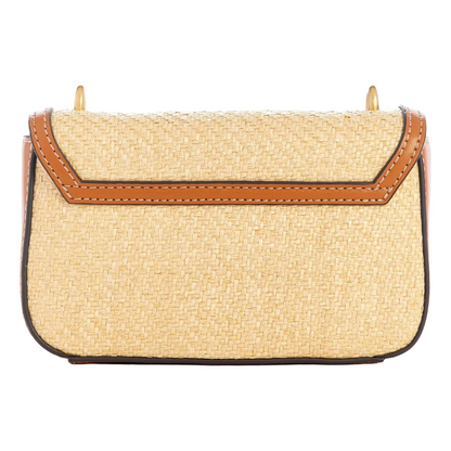 Guess Women's G Status Mini Crossbody Bag Natural / Cognac