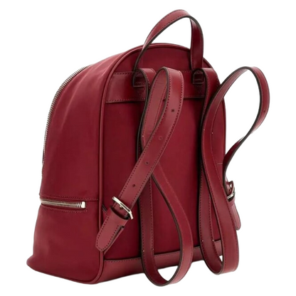 Guess Women's Follie Travel Small Backpack Rust Red