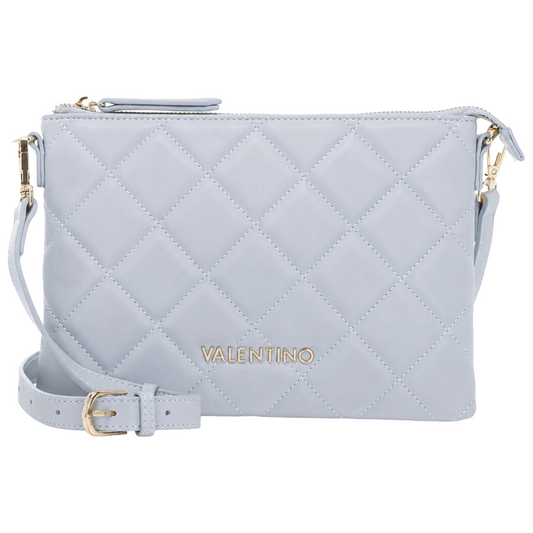 Mario Valentino Ocarina Quilted Pale Blue Crossbody Bag