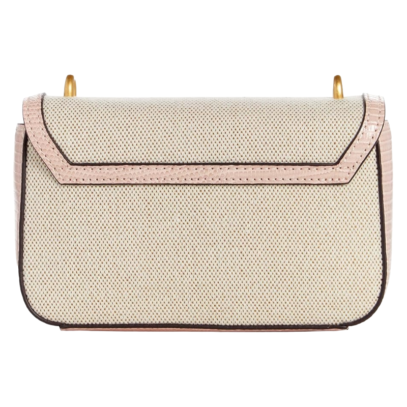 Guess Women's G Status Mini Crossbody Bag Pink / Natural