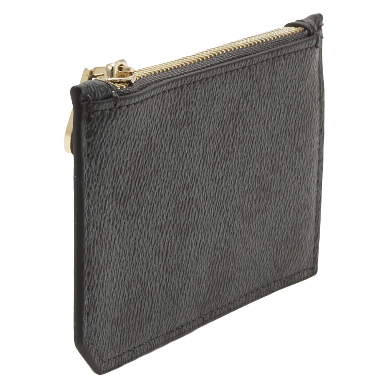 Guess Women's Card Holder Coal Black Logo