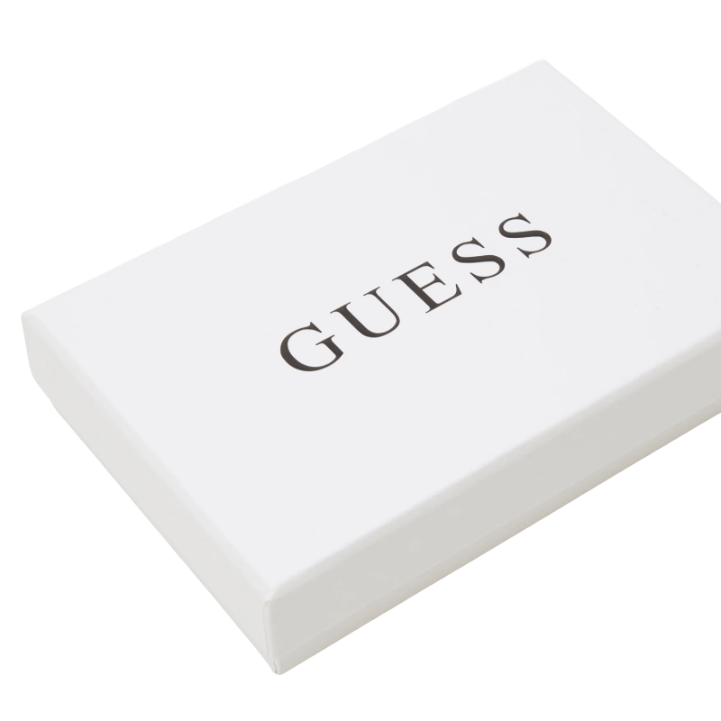 Guess Women's Card Holder Coal Black Logo