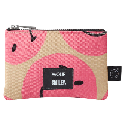 Wouf Women's Pink Multi Colour Small Pouch Purse