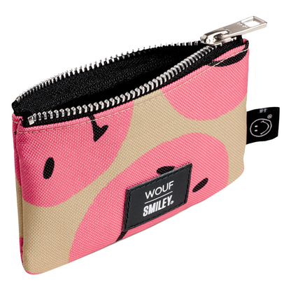 Wouf Women's Pink Multi Colour Small Pouch Purse