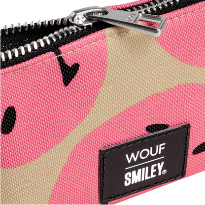 Wouf Women's Pink Multi Colour Small Pouch Purse