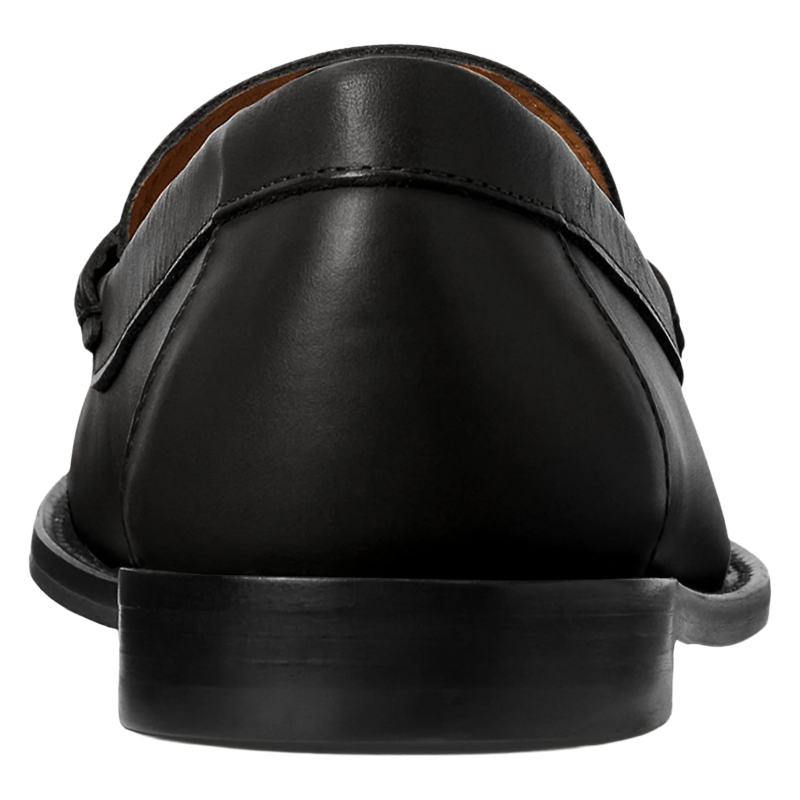 Polo Ralph Lauren Women's Black Leather Loafer's