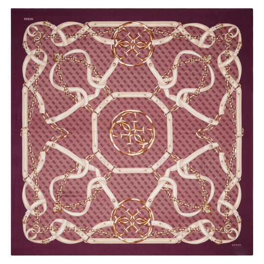 Guess Womens Scarf Red Wine AW5412POL03