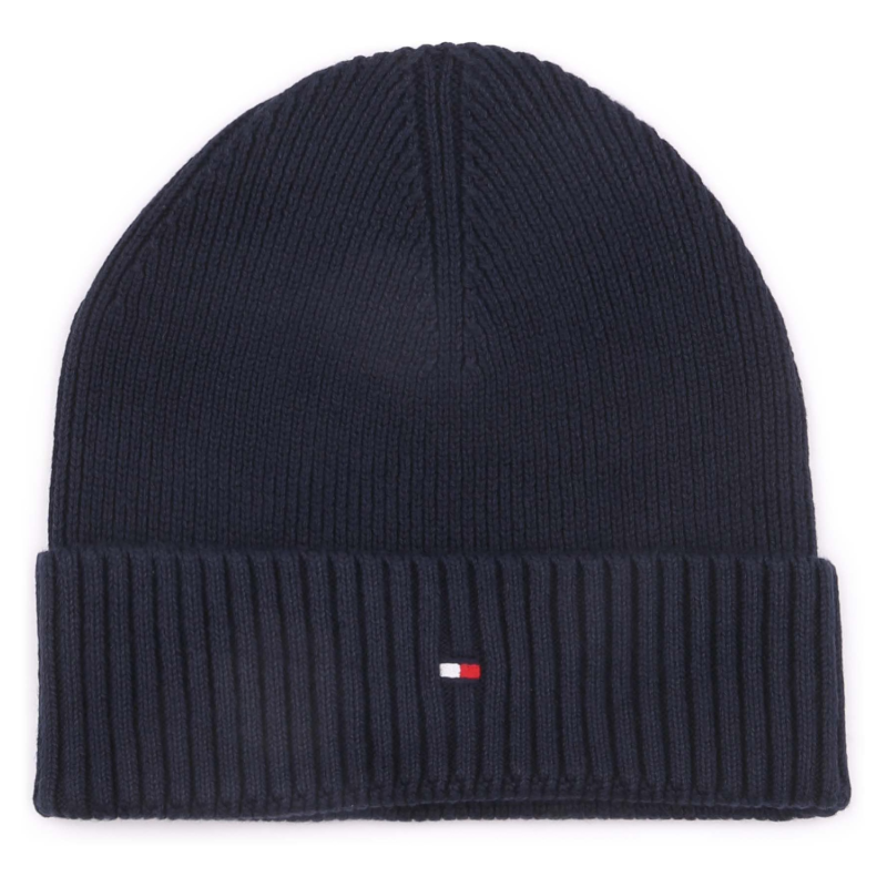 Tommy Hilfiger Men's Pima Cotton Beanie Navy AM0AM12796