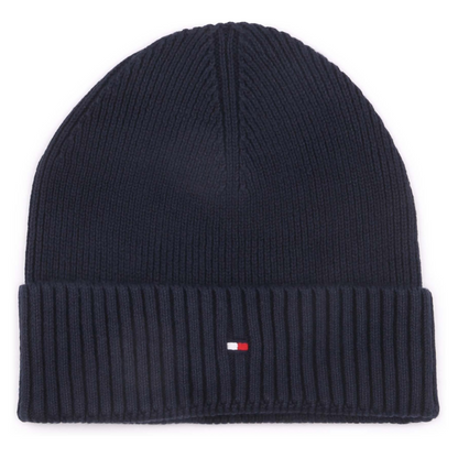 Tommy Hilfiger Men's Pima Cotton Beanie Navy AM0AM12796
