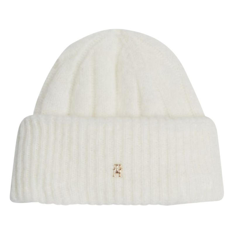 Tommy Hilfiger Women's Beanie White OS AWOAW16630