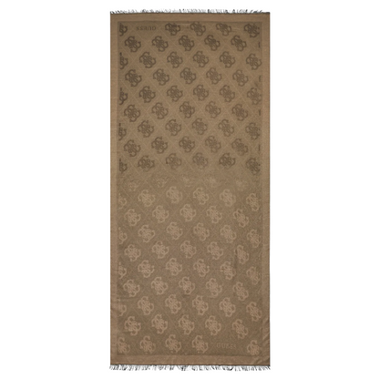 Guess Women's Scarf Gol Brown AW5149POL03
