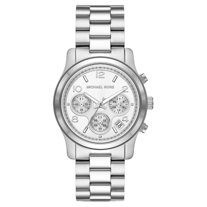 Michael Kors Silver Tone Runway Women Watch MK7325