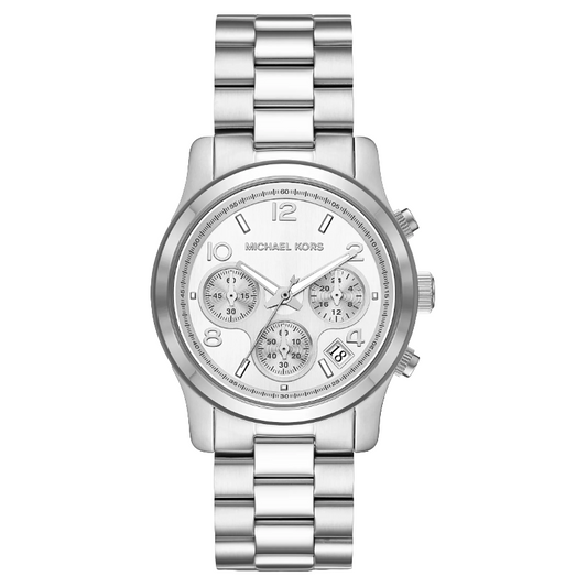 Michael Kors Silver Tone Runway Women Watch MK7325