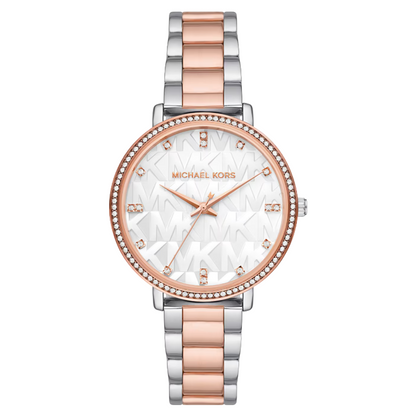Michael Kors Silver Tone Pyper Women Watch MK4667