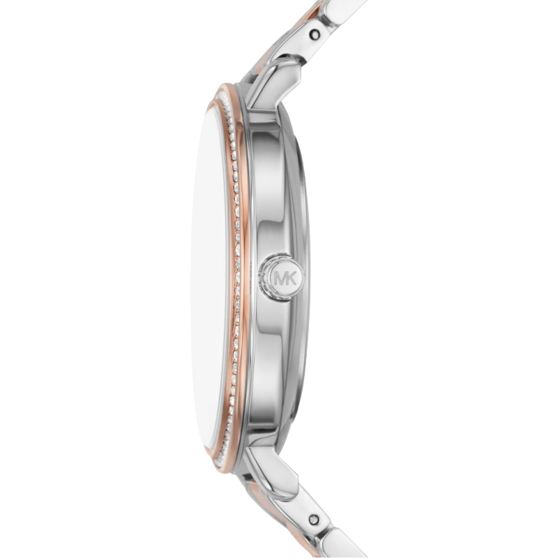 Michael Kors Silver Tone Pyper Women Watch MK4667