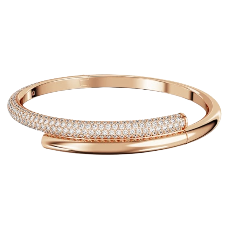 Swarovski Rose Gold Bangle Size M 5692267
