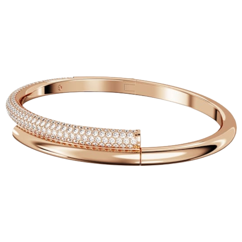 Swarovski Rose Gold Bangle Size M 5692267