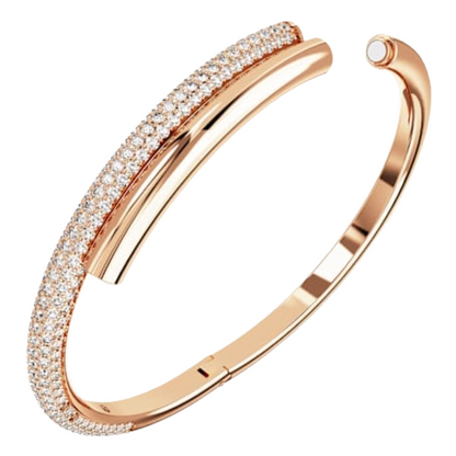 Swarovski Rose Gold Bangle Size M 5692267