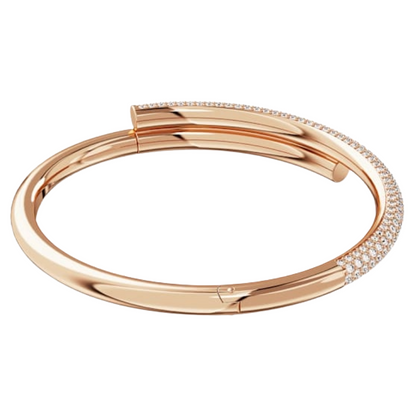 Swarovski Rose Gold Bangle Size M 5692267
