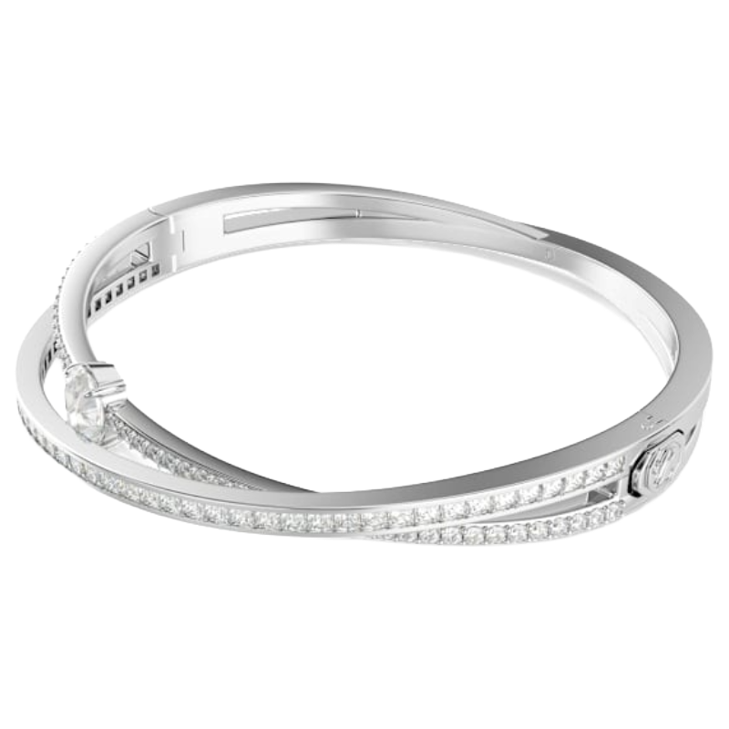 Swarovski Silver Bangle Size M 5691225
