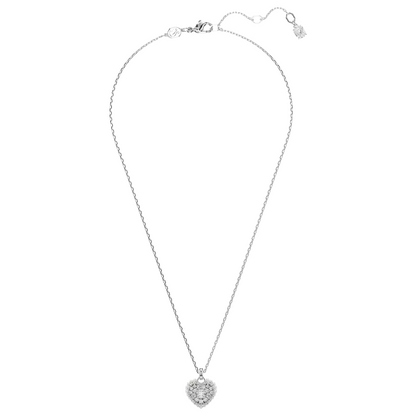 Swarovski Hyperbola White Crystal Heart Pendant 5689676