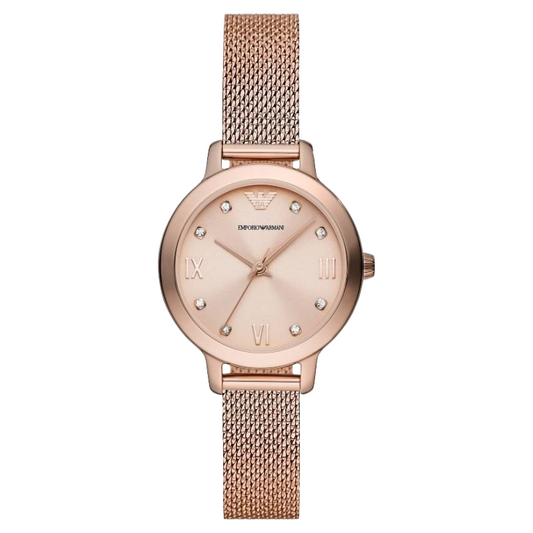 Emporio Armani Women's Rose Gold Watch Bracelet AR11512