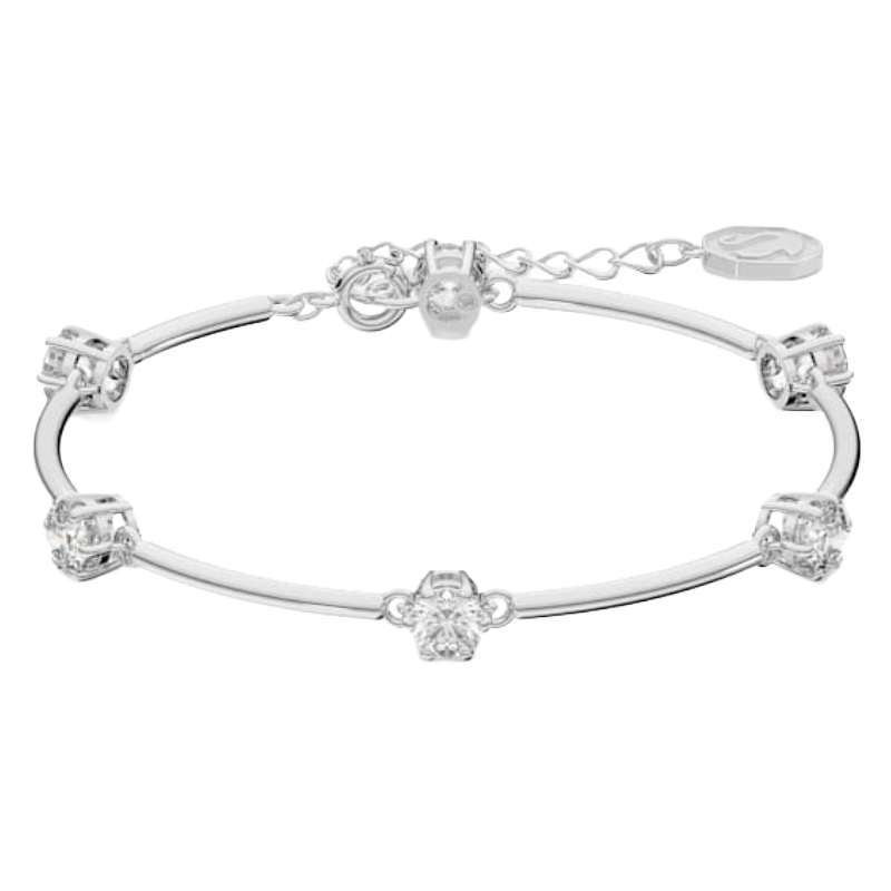 Swarovski Constella Silver Bangle Size M 5641680